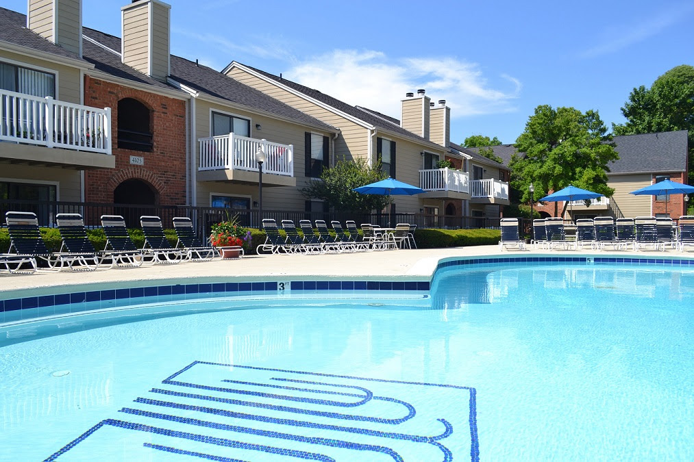 image of swimming pool in a community development