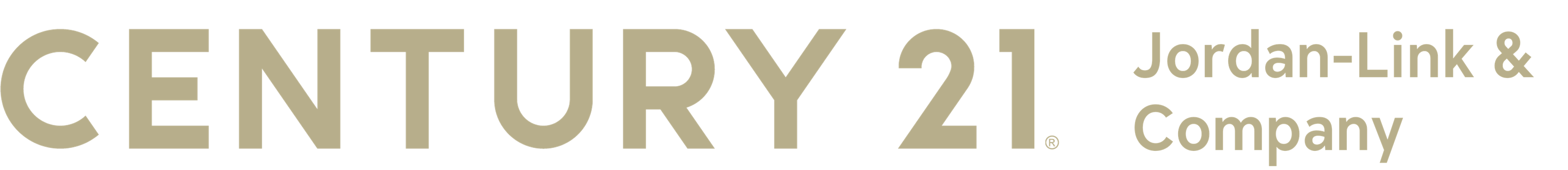 image of the residential real estate logo for Century 21 Jordan Link