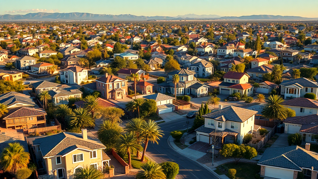 image of a suburban neighborhood